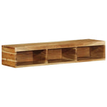 ZNTS Wall-mounted TV Cabinet 100x30x19 cm Solid Wood Acacia 4017481