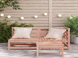 Garden Sofa 2-Seater Solid Wood Douglas 837947