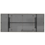 Garden Dining Set 7 pcs Grey Poly Rattan 3365425