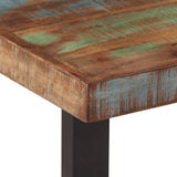 Bench 160 cm Solid Wood Reclaimed and Steel 4006412