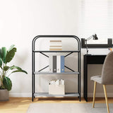 Bookshelf Grey Sonoma 80 x 30 x 109 cm Engineered wood 879848