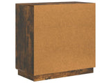 Sideboard Smoked Oak 66 x 34.5 x 87 cm Engineered Wood 895280