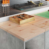 Garage Cabinets 2 pcs Concrete Grey Engineered Wood 3328263