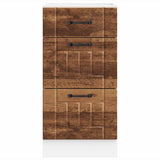 Kitchen Base Cabinet Lucca Old Wood Engineered Wood 854238