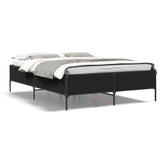 Bed Frame without Mattress Black 120x200 cm 3279802