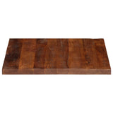 Table Top 90x90x2.5 cm Square Solid Wood Reclaimed 371213