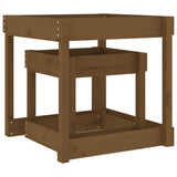 Sand Tables 2 pcs Honey Brown Solid Wood Pine 825054