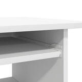 Desk White 80x45x74 cm Engineered Wood 801364