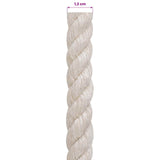 Jute Rope 12 White 100% Tossa jute 42011667