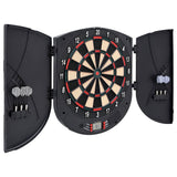 Electric Dartboard with Darts Black Polypropylene 93580