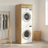 Wash Machine Cabinet with Door Artisan Oak 67.5 x 68 x 200 cm 3422791