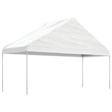 Gazebo with Roof White 4,46x5,88x3,75 m Polyethylene 3155518