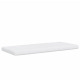 ZNTS Foam Mattresses 2 pcs White 90x190 cm 7-Zone Hardness 20 ILD 356362