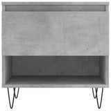 Coffee Tables 2 pcs Concrete Grey 50x46x50 cm Engineered Wood 830917