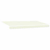 Retractable Awning Cream 400 x 200 cm Fabric 3329772