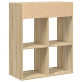 Book Cabinet Sonoma Oak 66x31x80 cm Engineered Wood 860294