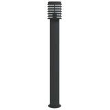 Outdoor Floor Lamp Black 110cm Stainless Steel 4006363