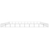 Dog Kennel Silver 100 m Steel 3082198