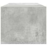TV Cabinets 2 pcs Concrete Grey 80x31x25.5 cm Engineered Wood 861461