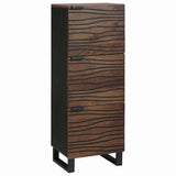 Highboard Brown 40 x 33 x 110 cm Solid mango wood 4018037