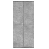 Highboard Concrete Grey 80x35x180 cm Engineered Wood 3276654
