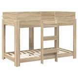 Bunk Bed for Kids Sonoma Oak 80 x 160 cm Engineered Wood 3410549