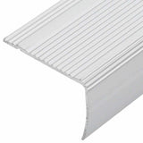 Stair Nosings 30 pcs Silver 67 x 3 x 2 cm Aluminium 4013470