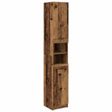 Bathroom Furniture Set 4 pcs Old Wood Engineered Wood 3415801