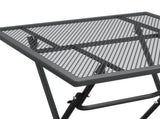 Garden Dining Set Anthracite Expanded metal mesh Small Foldable 3084715