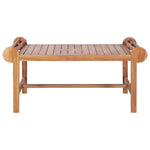 Coffee Table 100x50x45 cm Solid Teak 44734