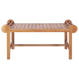 Coffee Table 100x50x45 cm Solid Teak 44734