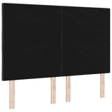 Headboard with Headboard Dark Brown 144 cm Faux Leather 3337915