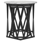 Coffee Table 2 pcs Grey Sonoma Engineered Wood and Steel 868264