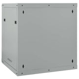 Network Cabinet with Storage Grey 60 x 45 x 65 cm Steel 42017642
