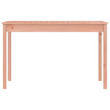 Garden Table 121x82.5x76 cm Solid Wood Douglas 823974