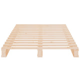 Bed Frame without Mattress 90x200 cm Solid Wood Pine 3120117