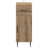 Bathroom Storage Cainet HAARLEM Artisan Oak 30 x 31 x 80 cm 896834