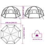 Party Tent Sea Green Waterproof 4100647