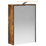 Bathroom Mirror Cabinet Smoked Oak 43 x 16 x 62.5 cm 889147