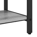 Coat Rack Grey Sonoma 95 x 34 x 184 cm Engineered wood 879962