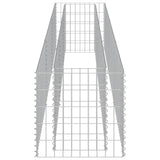 Gabion Raised Bed Galvanised Steel 270x50x50 cm 143563