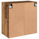 Wall-Mounted Cabinet 60 x 31 x 60 cm Engineered Wood Old Wood 879549