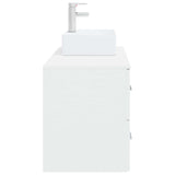 Bathroom Furniture Set 2 pcs White Engineered Wood 3403968