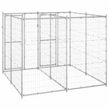 Outdoor Dog Kennel Galvanised Steel 4,84 m 3082282