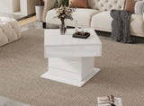 360&degRotating coffee table, Highgloss Lift-Top Centre Table with 1 drawers, Rotating Lifting Sofa N605P374204W