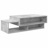 Coffee Table Concrete Grey 105 x 50 x 32.5 cm Engineered Wood 8000207