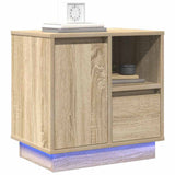 Bedside Cabinet Sonoma Oak 50 x 34.5 x 50 cm Engineered wood 869582