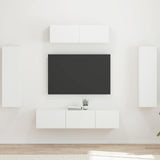 TV Cabinet 5 pcs White 3409168