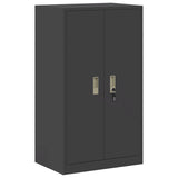 Storage Cabinet 2 pcs Black 60 x 40 x 175 cm Steel Lockable 3438753