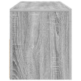 TV Cabinet with LED Lights Grey Sonoma 120x35x40 cm 815688